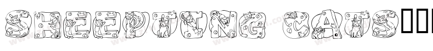 sheepting cats字体转换